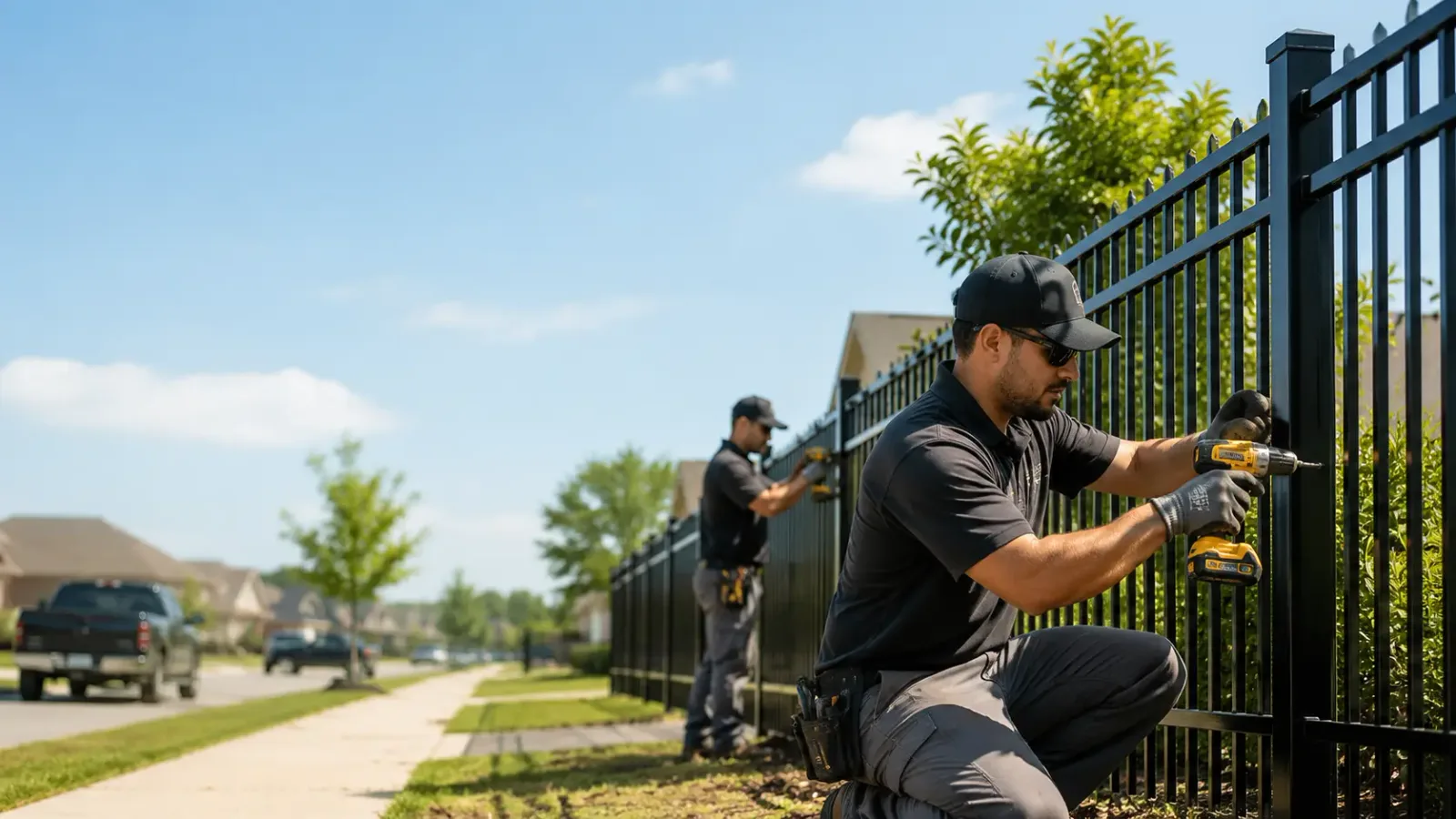 Metal Fence Installation in Remsenburg, NY